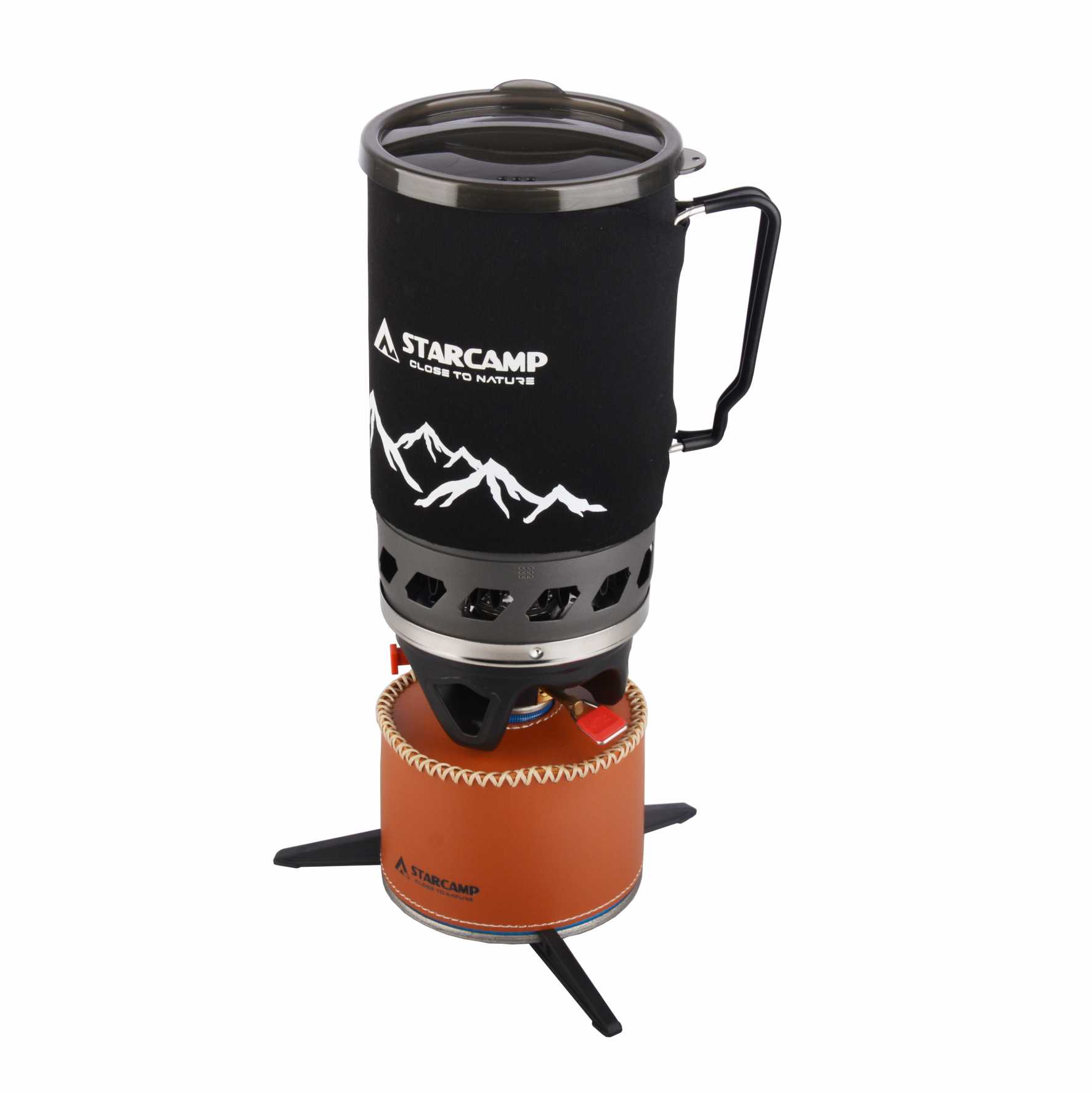 Camping Cooking System - STARCAMP 1400ml Outdoor Fastboil Jet Cooker
