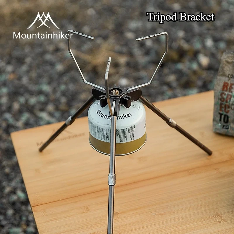 Camping Cooking Hob - MOUNTAINHIKER Tripod Bracket Camping Multifunctional Stove