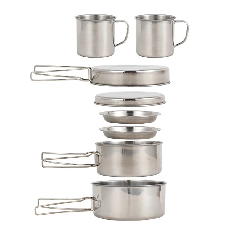8pcs/Set Camping Cookware Mess - огляд і ціна Camping Cooking Utensil Bag