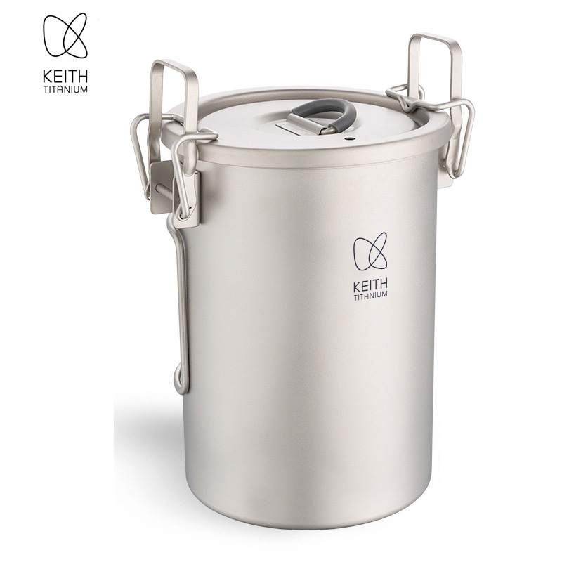 KEITH Pure Titanium Rice Cooke - огляд і ціна Camping Cooking Hardware