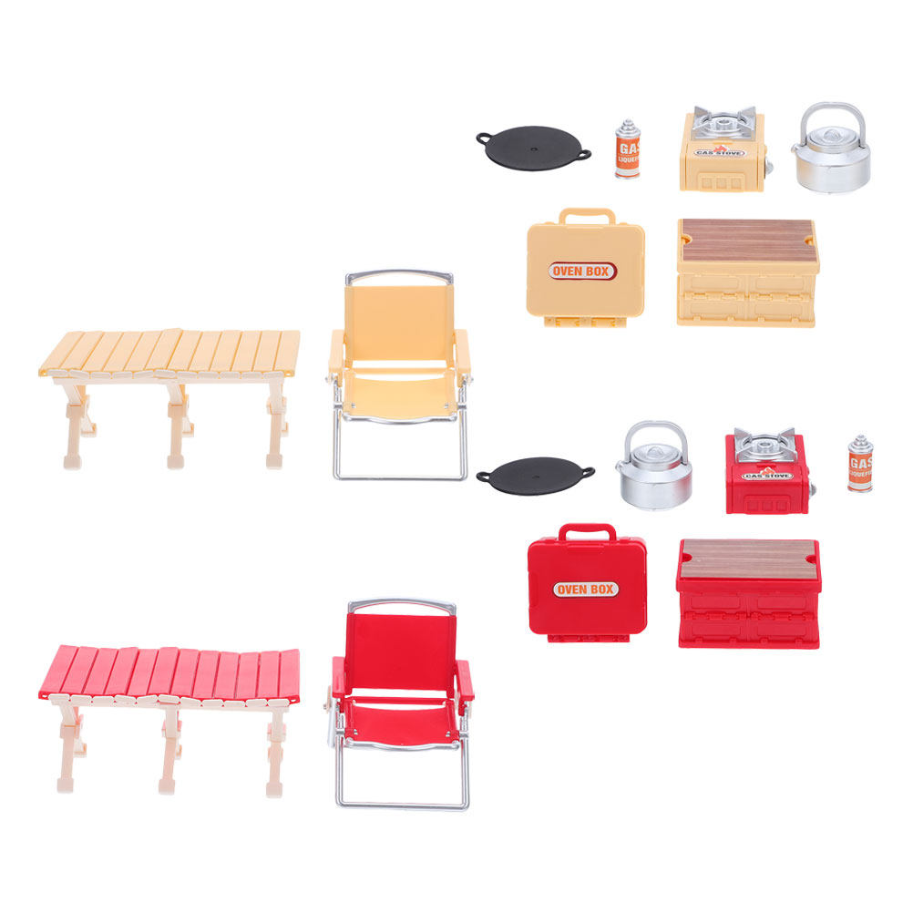 2Sets Folding Chair Miniature  - огляд і ціна Camping Cooking With Kids