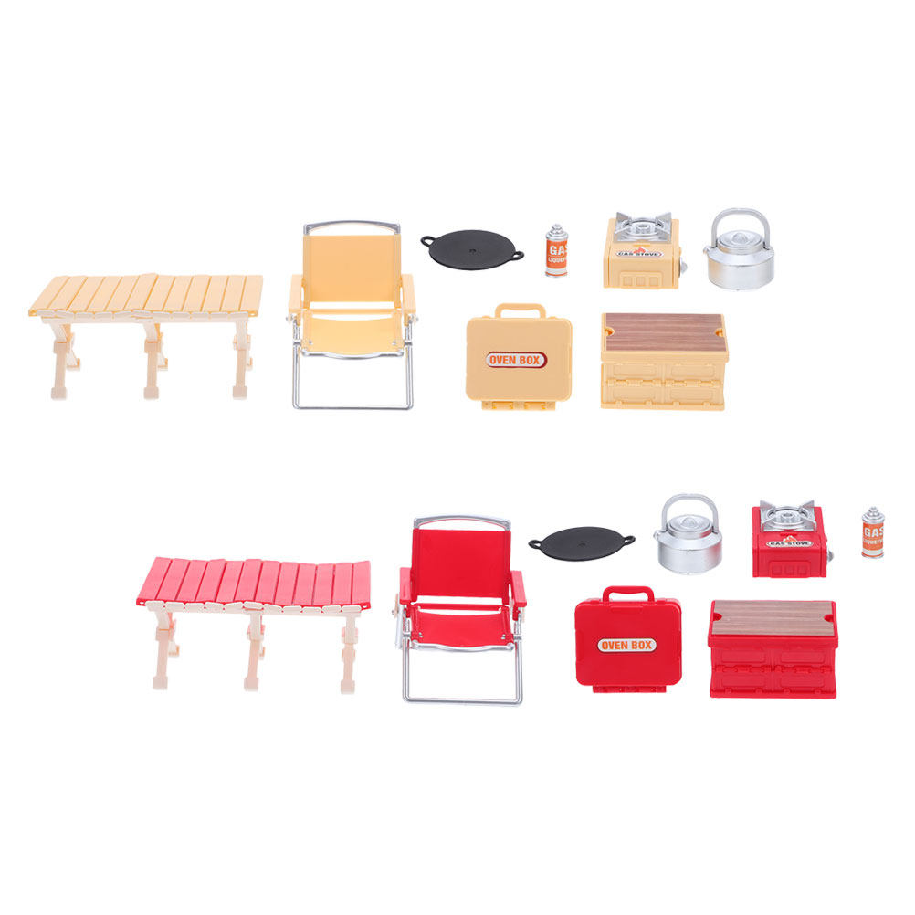 2Sets Folding Chair Miniature  - огляд і ціна Camping Cooking With Kids