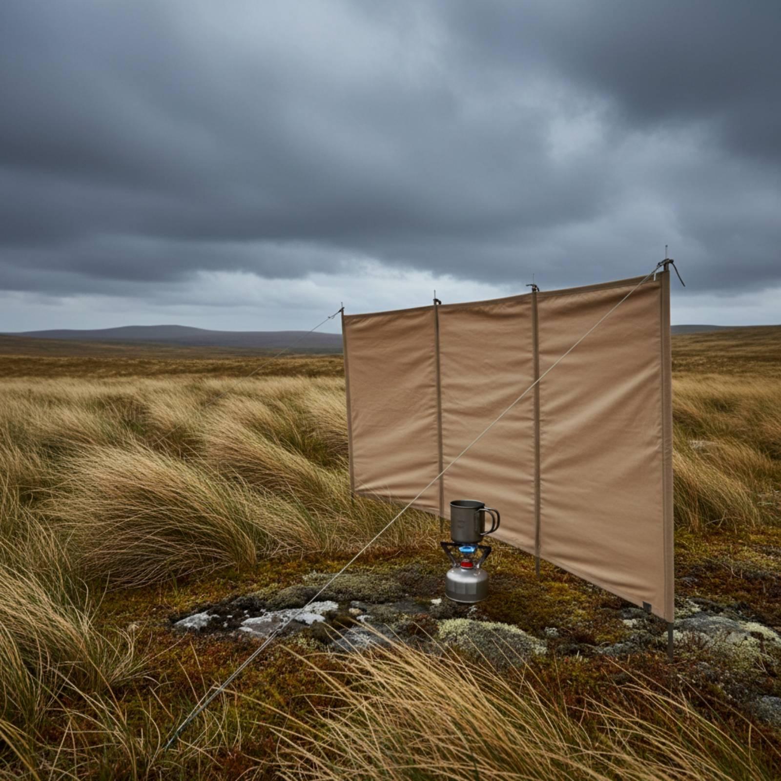 Outdoor Windbreak Screen Folda - огляд і ціна Camping Cooking Windscreen
