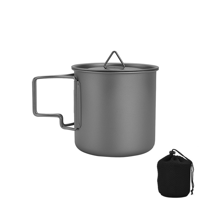 Titanium Camping Mug with Fold - огляд і ціна Camping Cooking Hardware