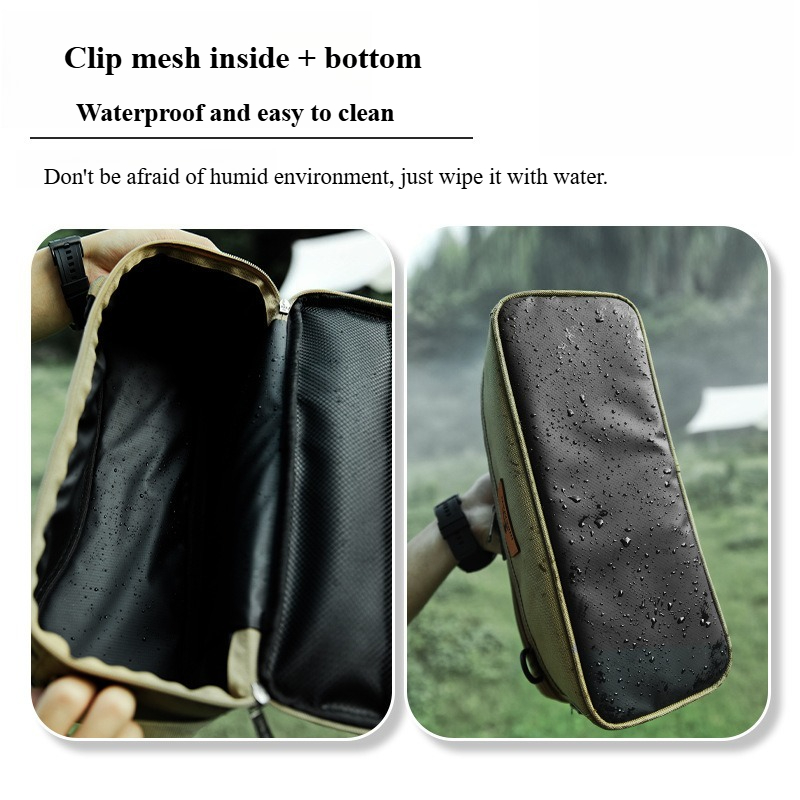 Khaki Outdoor Camping Storage  - огляд і ціна Camping Cooking Utensil Bag
