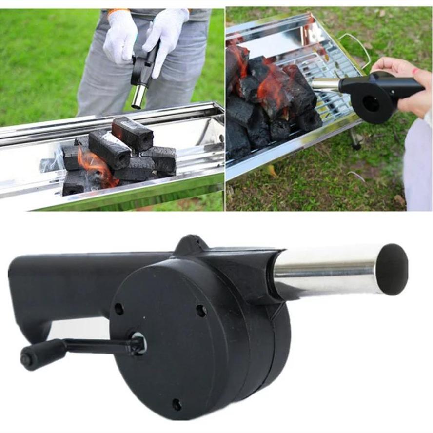 Manual Hand Crank BBQ Fan Port - огляд і ціна Camping Cooking Accessories Set