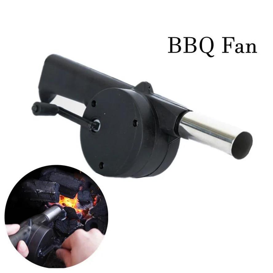 Manual Hand Crank BBQ Fan Port - огляд і ціна Camping Cooking Accessories Set