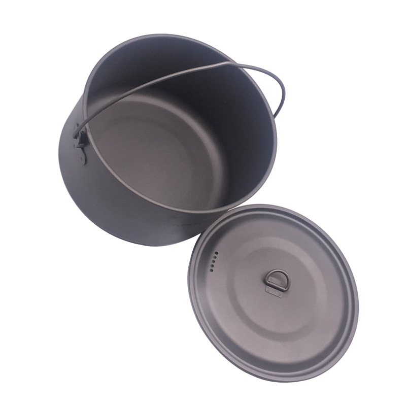 FLAME'S CREED 1100ml 1950ml Ul - огляд і ціна Camping Cooking Pot Set