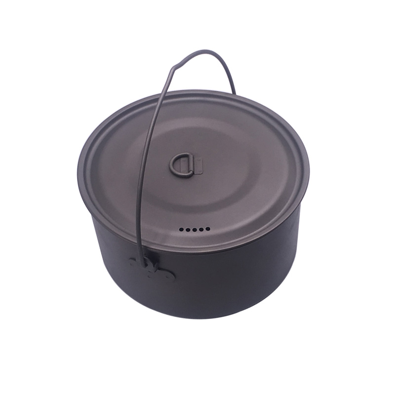 FLAME'S CREED 1100ml 1950ml Ul - огляд і ціна Camping Cooking Pot Set