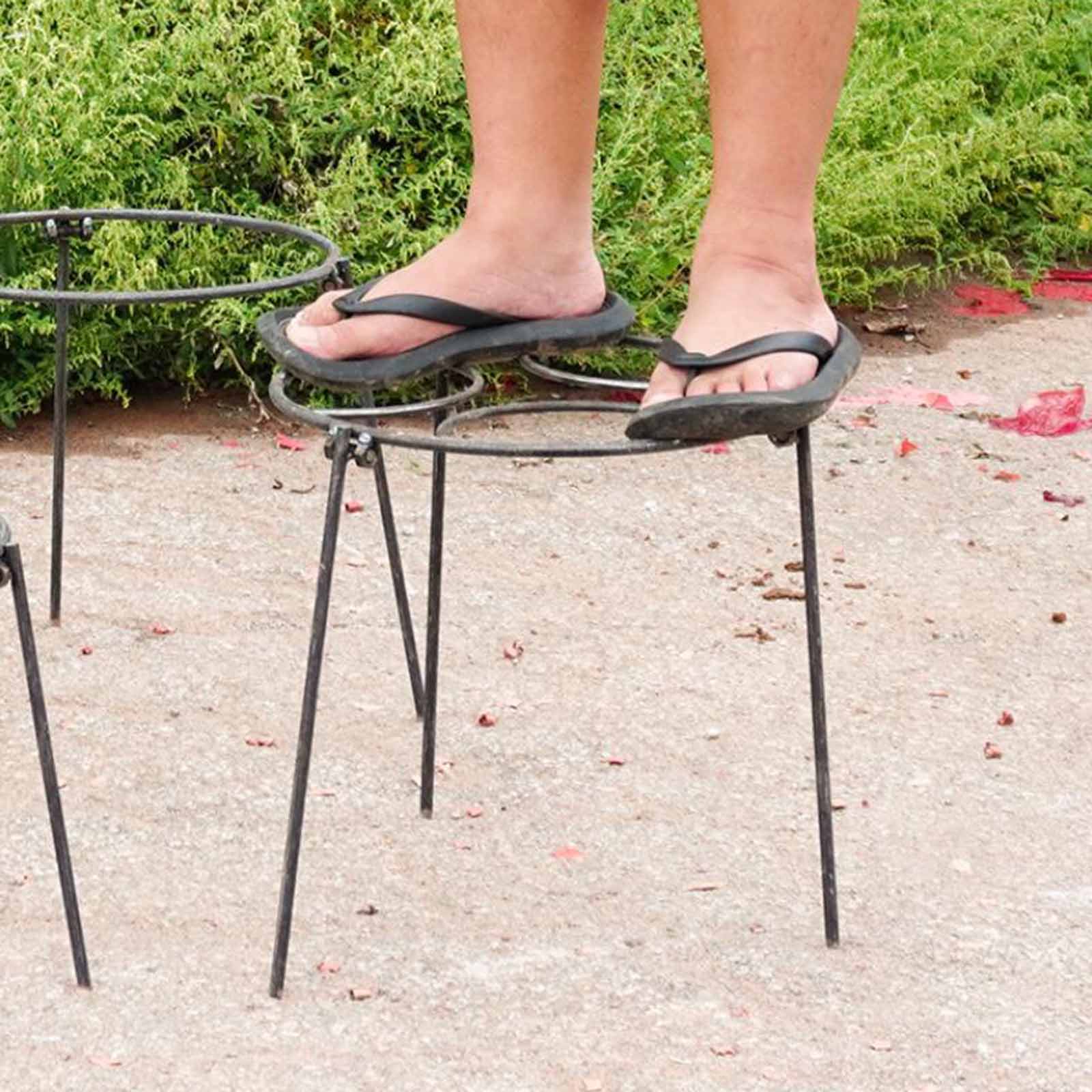 Campfire Tripod Folding Grill  - огляд і ціна Camping Cooking Pot Tripod