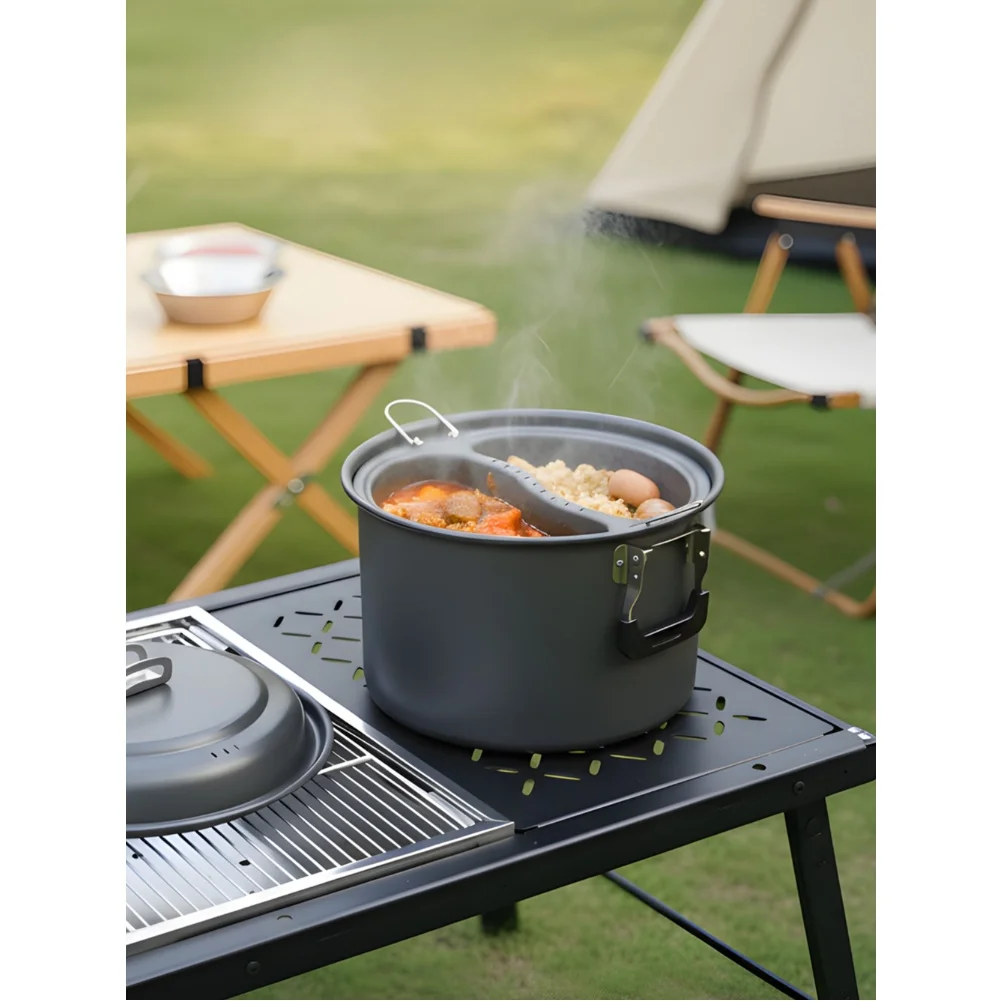1 Set 6L Outdoor Dual-Purpose  - огляд і ціна Camping Cooking Accessories Set