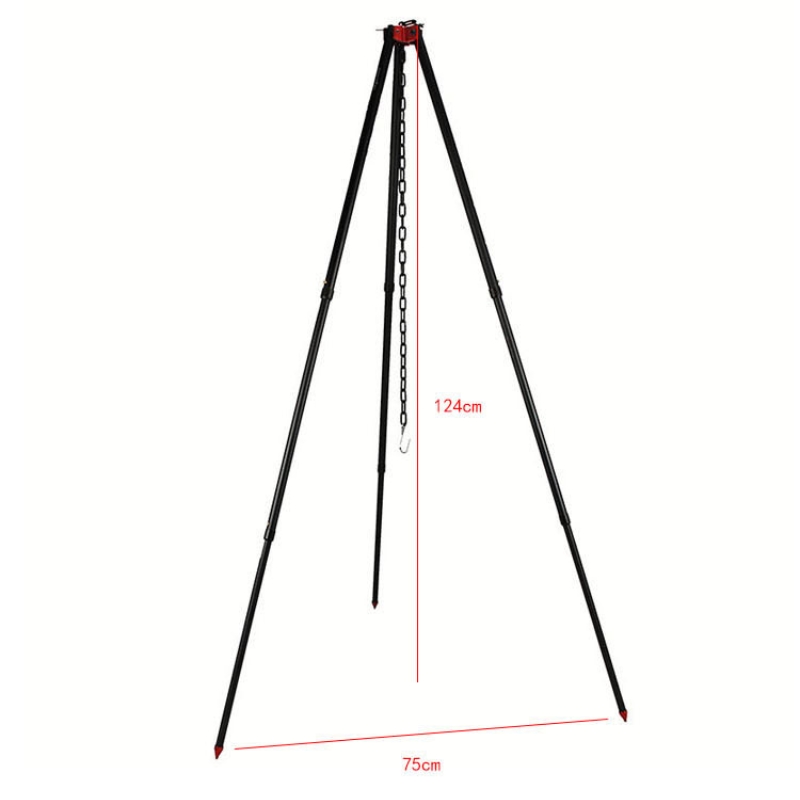 Outdoor Large Bonfire Tripod P - огляд і ціна Camping Cooking Pot Tripod