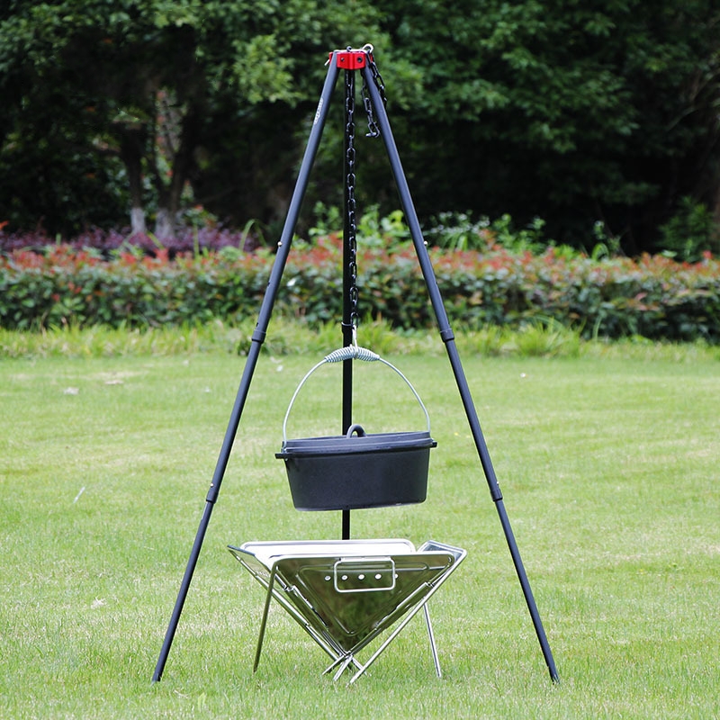 Outdoor Large Bonfire Tripod P - огляд і ціна Camping Cooking Pot Tripod