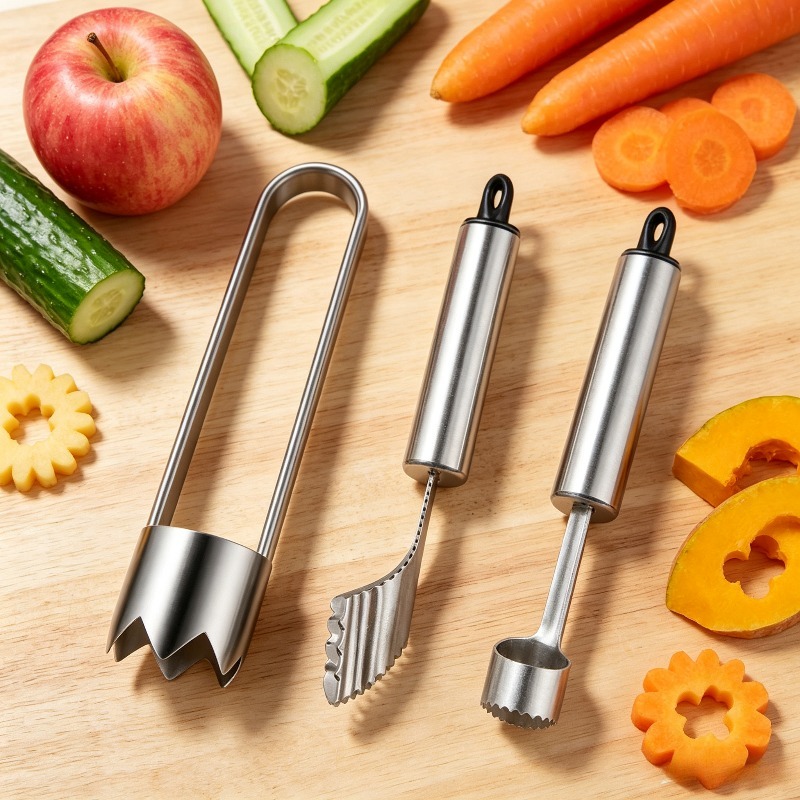 3pcs Stainless Steel Jalapeno  - огляд і ціна Camping Cooking Full Set
