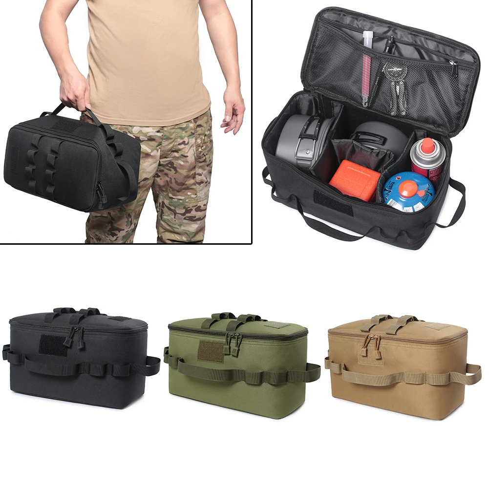 Tactical Pouch Camping Storage - огляд і ціна Camping Cooking Utensil Bag