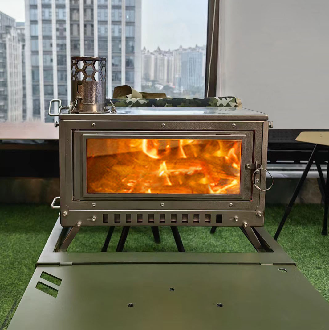 Firewood Stove Tent Stove Fold - огляд і ціна Camping Cooking Grate
