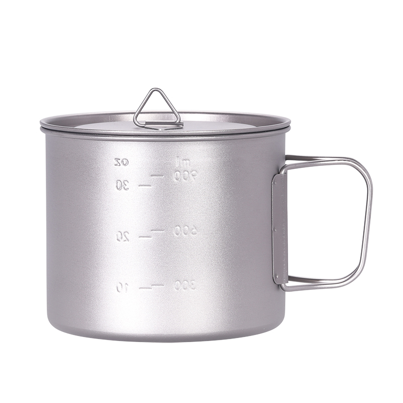 Tiartisan Titanium 1.1L Campin - огляд і ціна Camping Cooking Pot Set