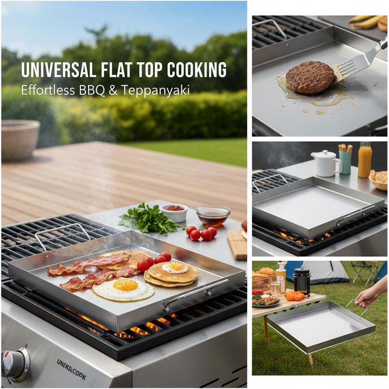 Universal Flat Top Griddle 18x - огляд і ціна Camping Cooking Hardware