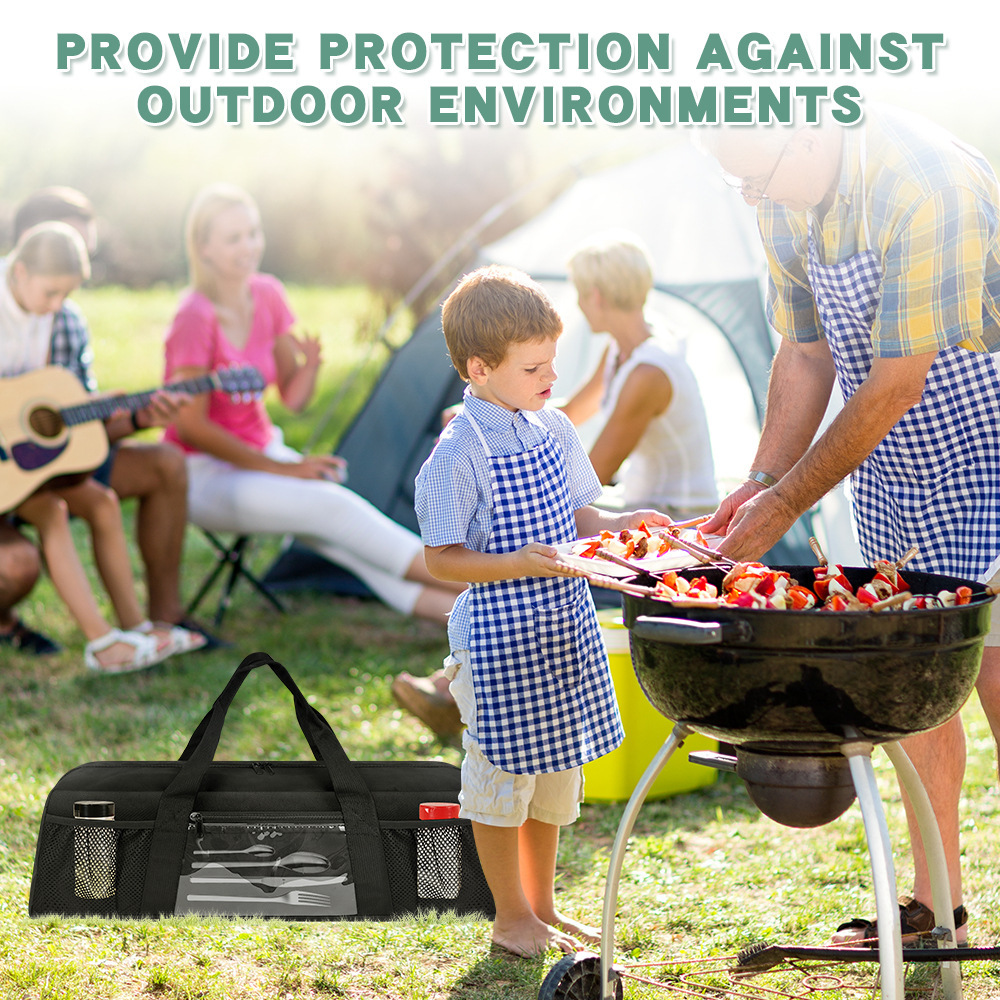Durable Barbecue Utensils Stor - огляд і ціна Camping Cooking Utensil Bag