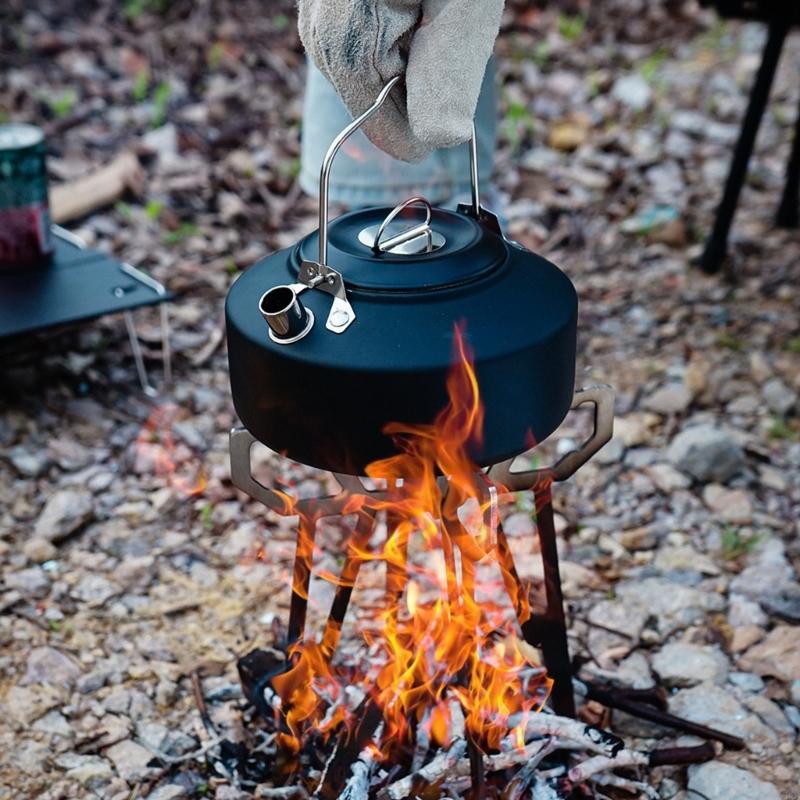 55KD Foldable Camp Stove Base  - огляд і ціна Camping Cooking Pot Tripod