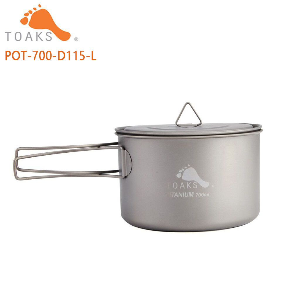 TOAKS Pure Titanium Camping Co - огляд і ціна Camping Cooking System