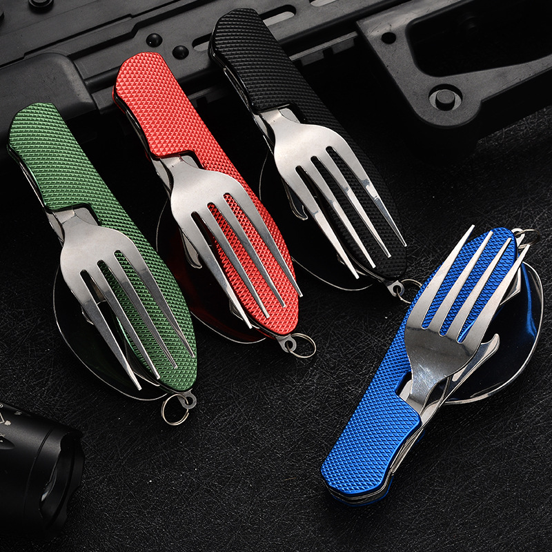 4 in1 Foldable Camping Utensil - огляд і ціна Camping Cooking Survival