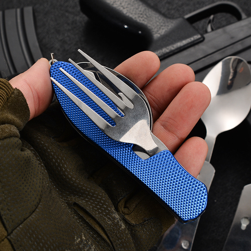 4 in1 Foldable Camping Utensil - огляд і ціна Camping Cooking Survival