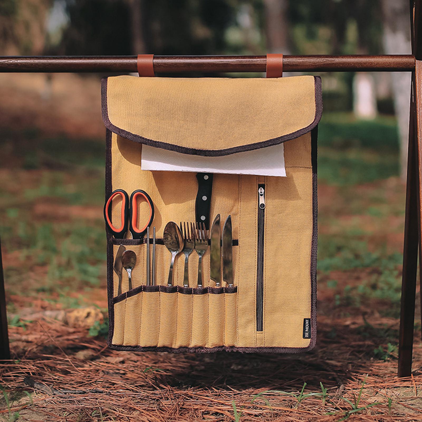 Portable Camping Utensil Roll  - огляд і ціна Camping Cooking Utensil Bag
