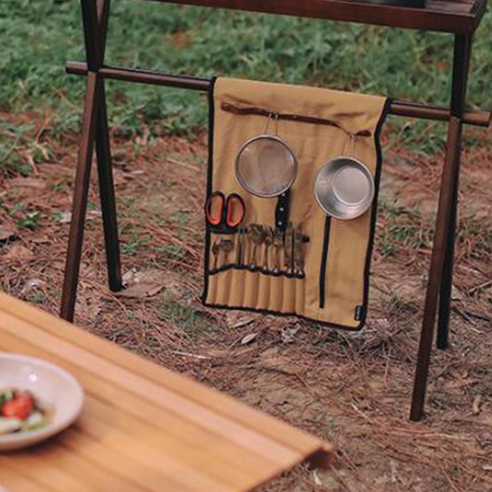 Portable Camping Utensil Roll  - огляд і ціна Camping Cooking Utensil Bag
