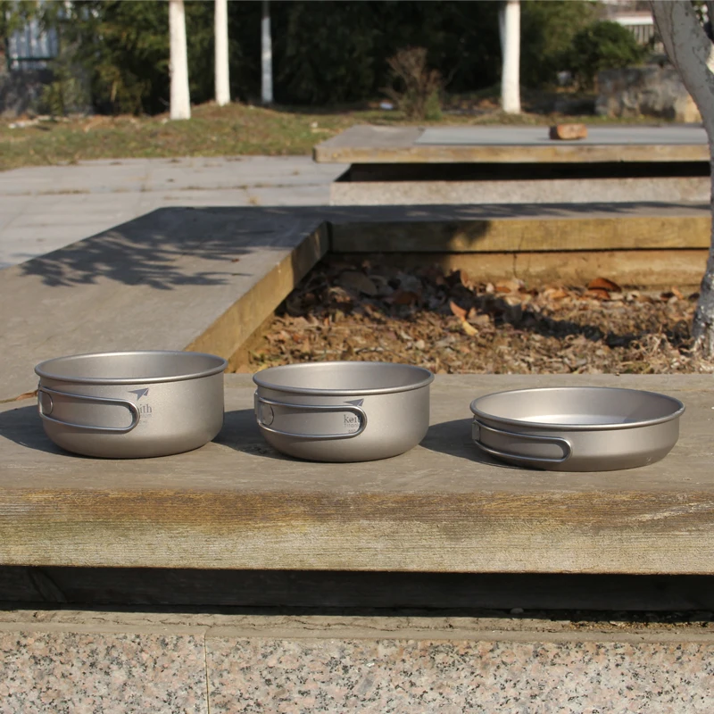 Keith 3PCS Titanium Cookware P - огляд і ціна Camping Cooking Hardware