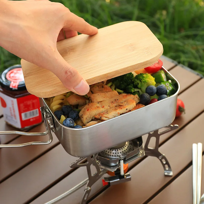 304 Stainless Steel Lunch Box  - огляд і ціна Camp Cutting Board
