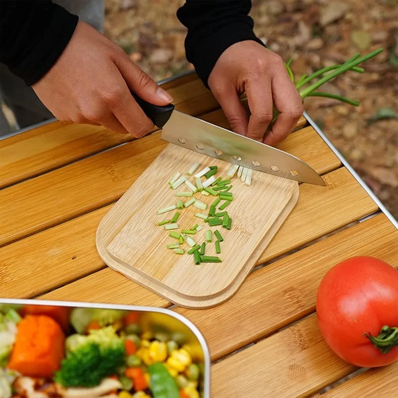 304 Stainless Steel Lunch Box  - огляд і ціна Camp Cutting Board