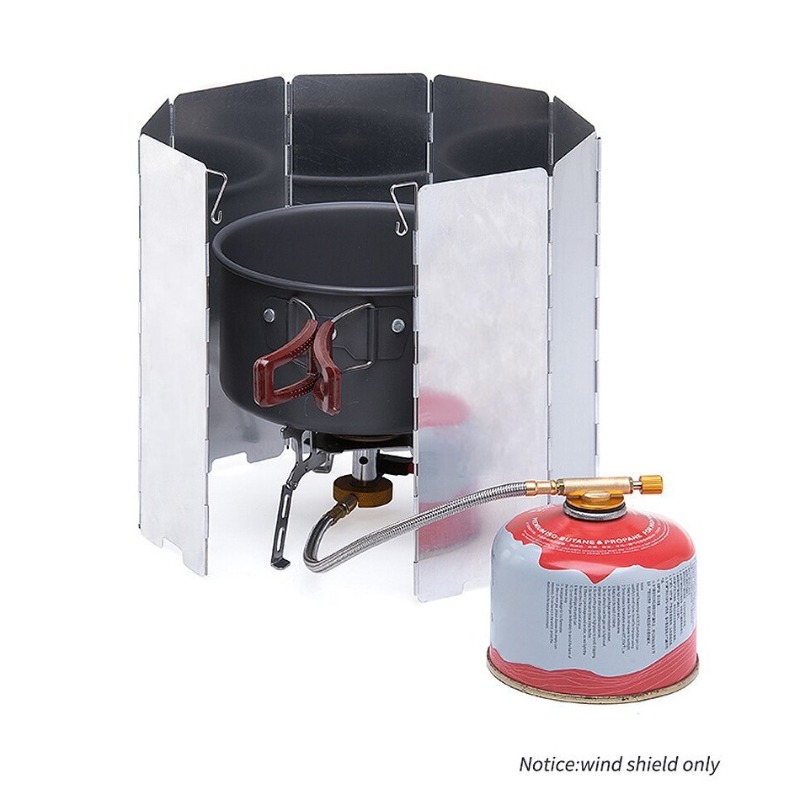 Portable Camping Stove Wind Sh - огляд і ціна Camping Cooking Windscreen