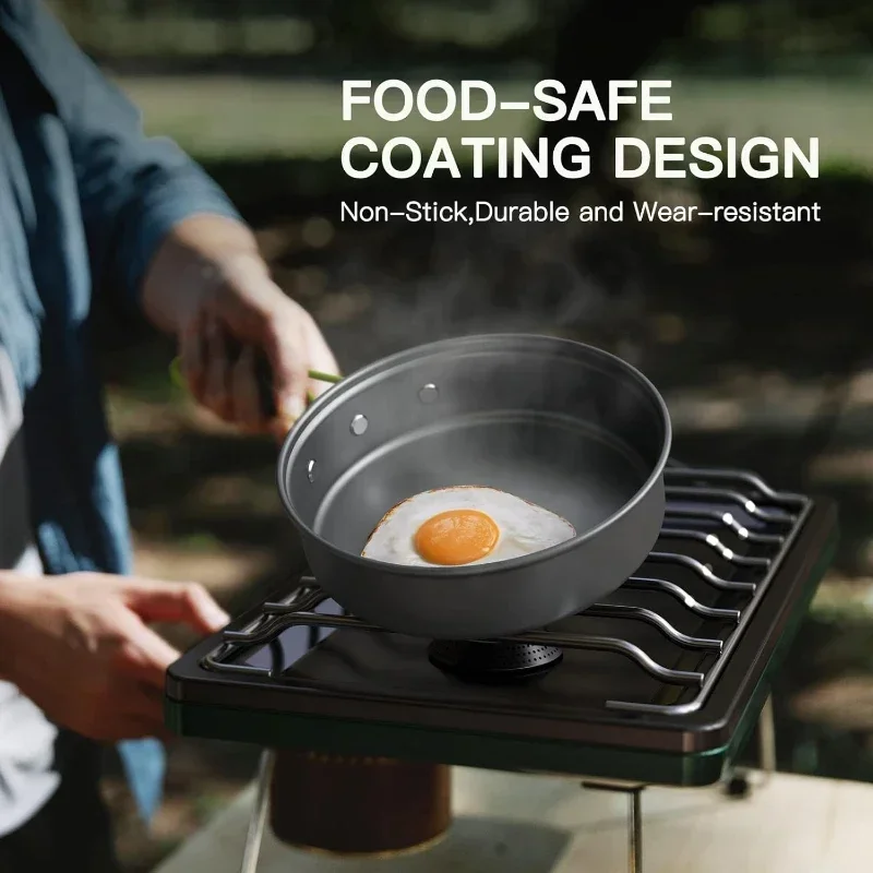 Camping Cooking Set, Outdoor K - огляд і ціна Camping Cooking Pot Set