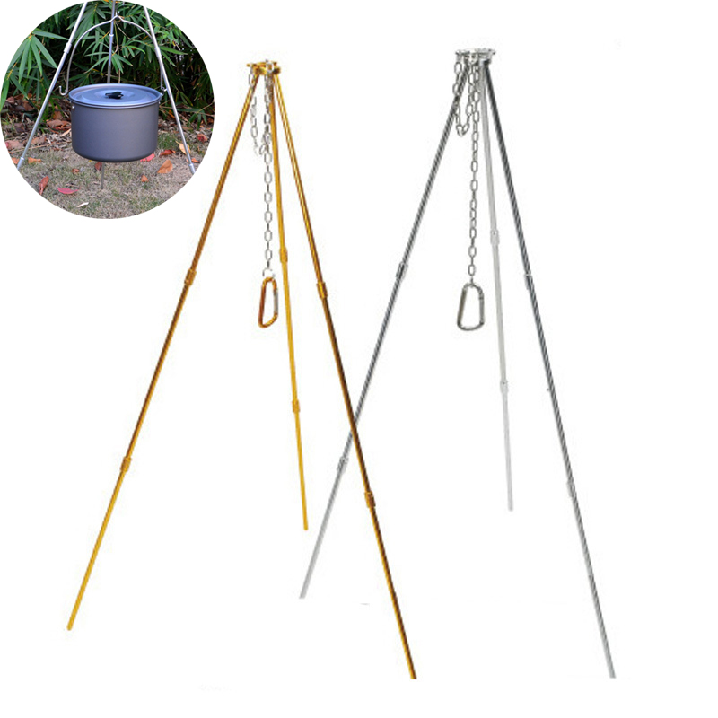 Outdoor Camping Tripod, Durabl - огляд і ціна Camping Cooking Pot Tripod