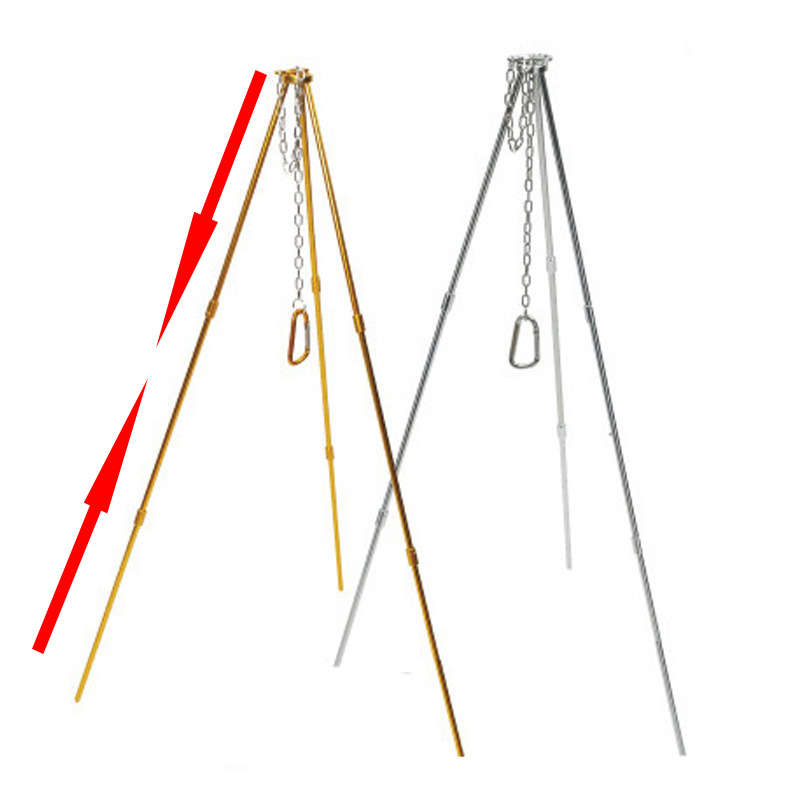 Outdoor Camping Tripod, Durabl - огляд і ціна Camping Cooking Pot Tripod
