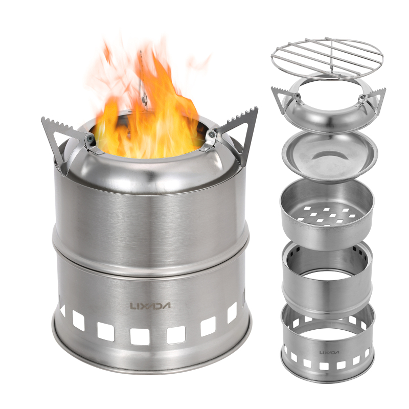 Lixada Stainless Steel Wood St - огляд і ціна Camping Cooking Grate