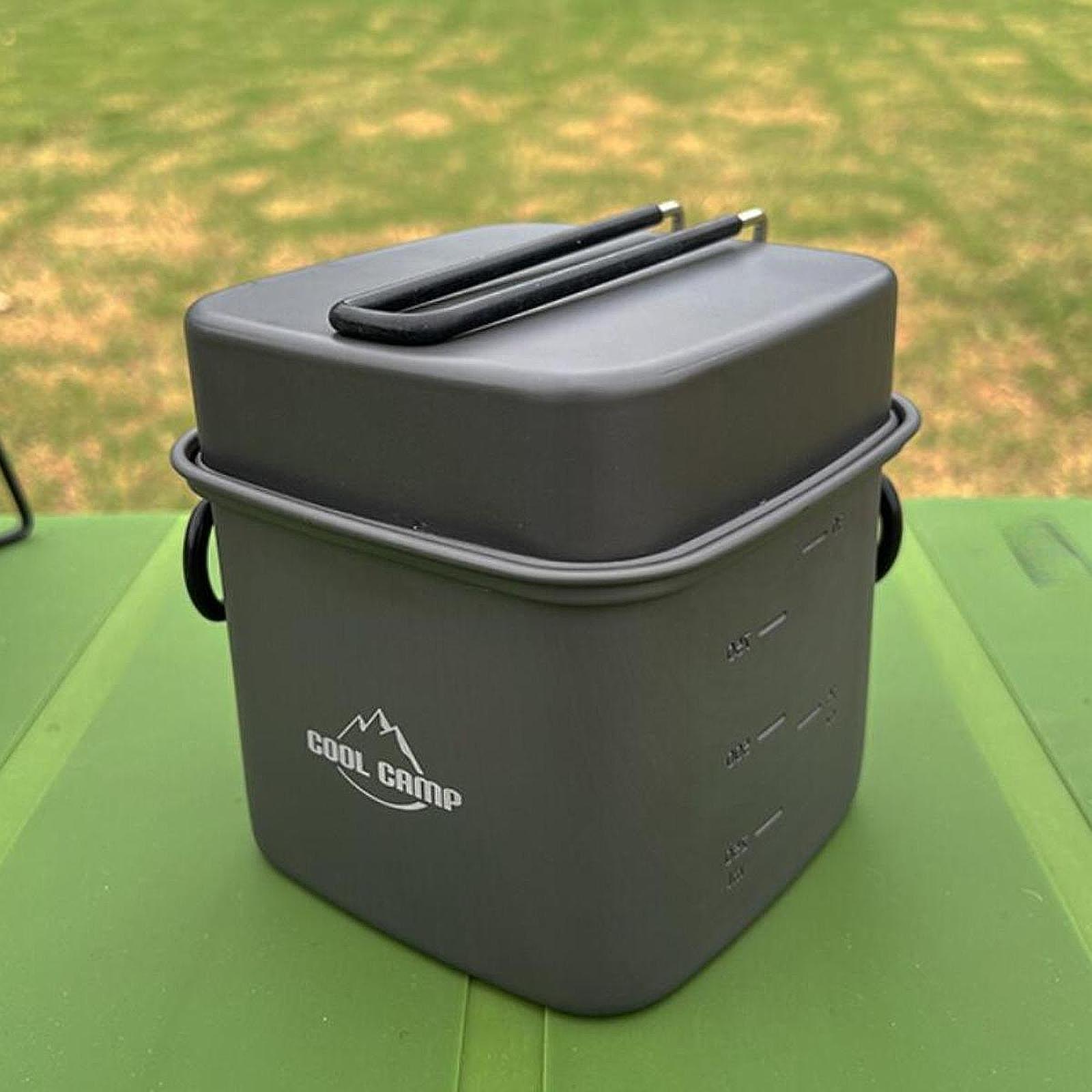 Camping Cookware Set Frying Pa - огляд і ціна Camping Cooking Pot Set