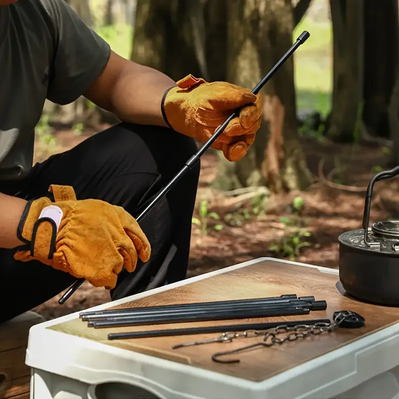 Outdoor Large Bonfire Tripod P - огляд і ціна Camping Cooking Pot Tripod