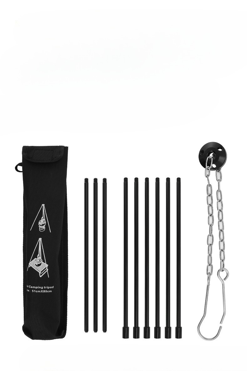 Portable Outdoor Cooking Tripo - огляд і ціна Camping Cooking Pot Tripod