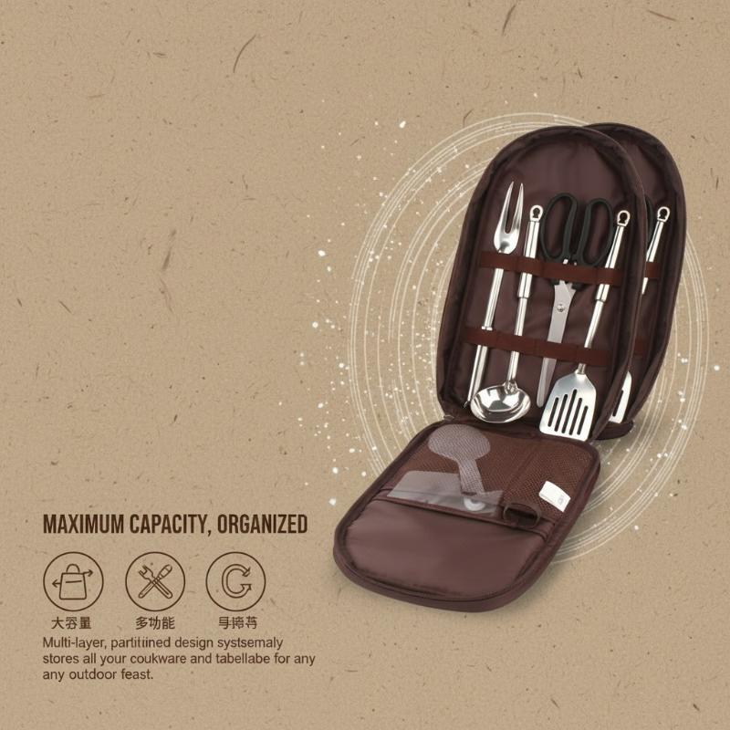 Outdoor Cooking Bag Camping St - огляд і ціна Camping Cooking Utensil Bag