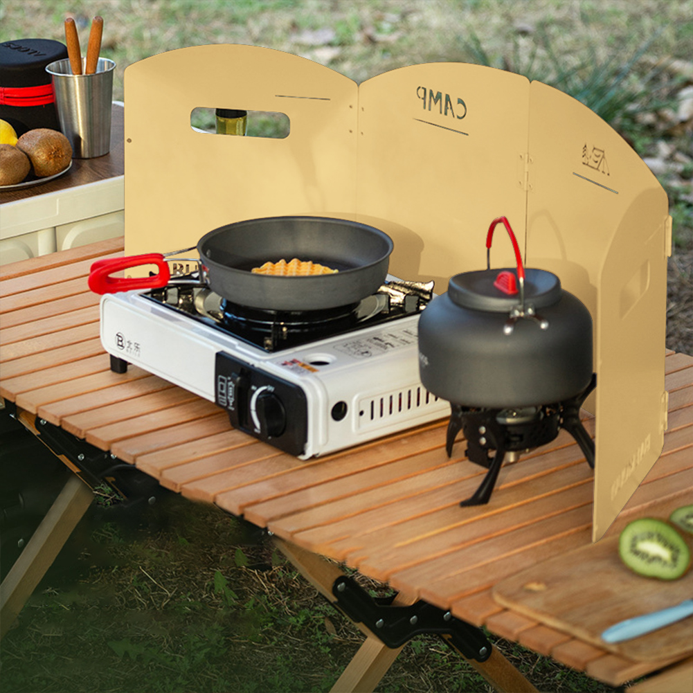 Foldable Gas Stove Windproof S - огляд і ціна Camping Cooking Windscreen