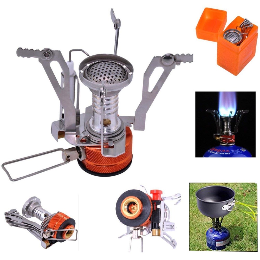 12-17Pcs Camping Cookware Stov - огляд і ціна Camping Cooking Pot Tripod