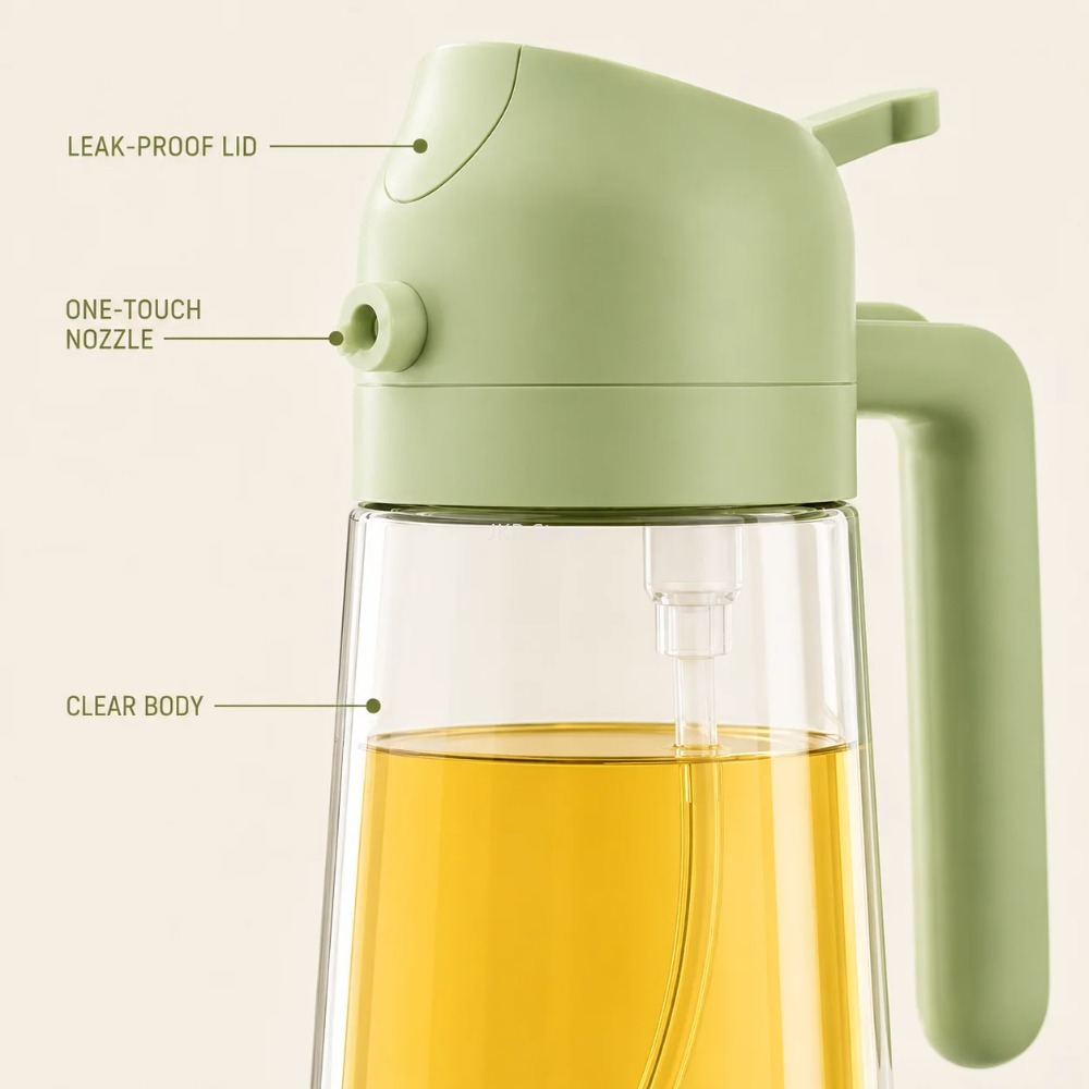 2 in 1 Olive Oil Sprayer Dispe - огляд і ціна Camping With Cooking