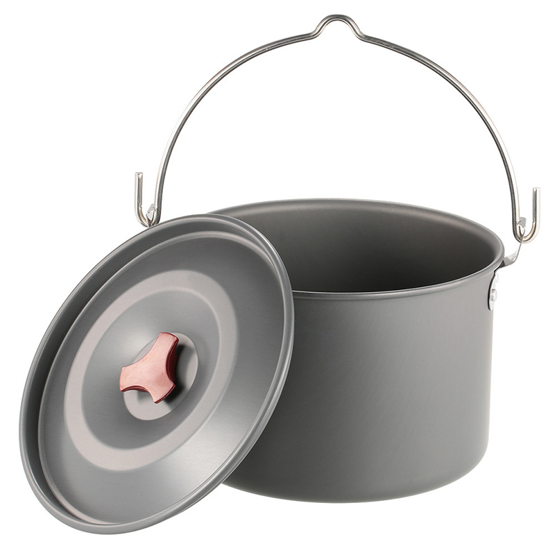 4L Camping Hanging Pots Campin - огляд і ціна Camping Cooking Pot Tripod