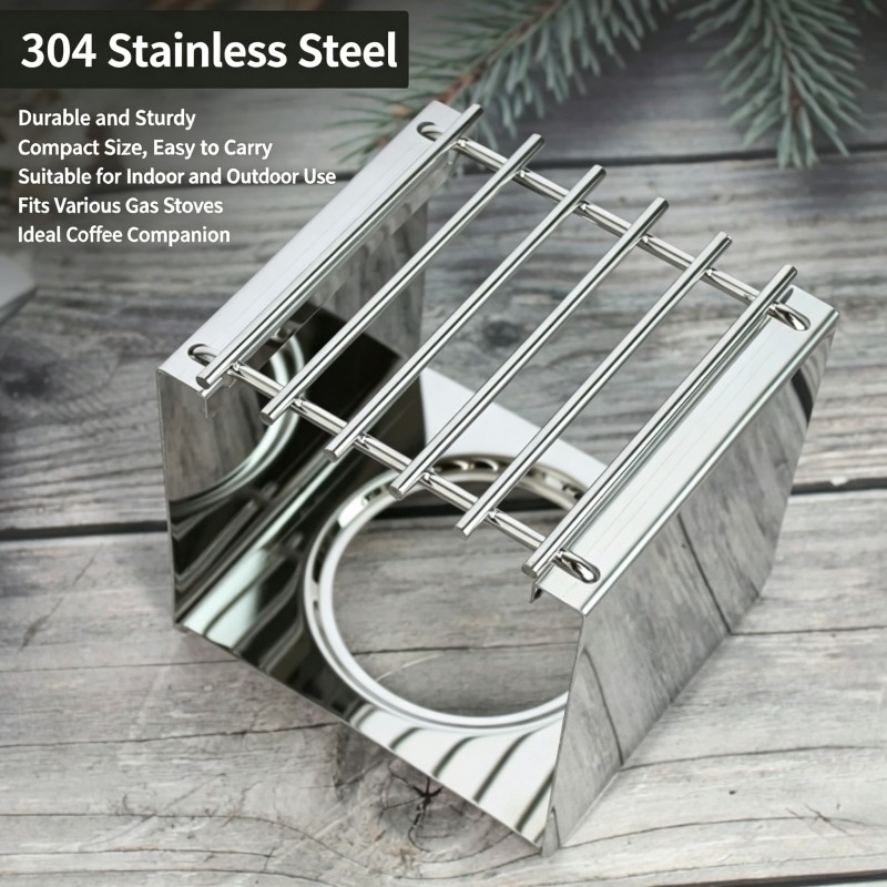 Stainless Steel Square Coffee  - огляд і ціна Camping Cooking Hardware