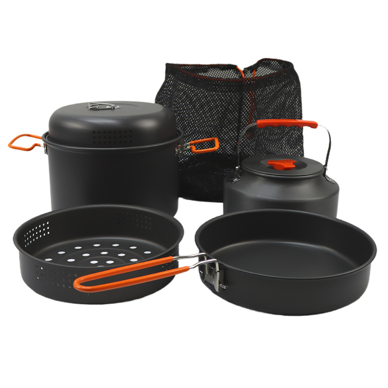 Outdoor Cookware Set Camping C - огляд і ціна Camping Cooking Pot Set