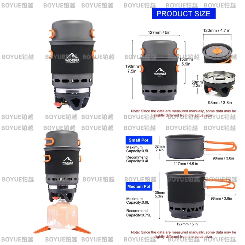 Widesea Camping Cooking System - огляд і ціна Camping Cooking System