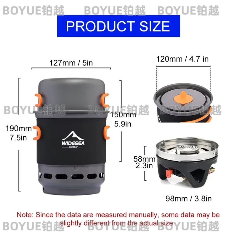 Widesea Camping Cooking System - огляд і ціна Camping Cooking System