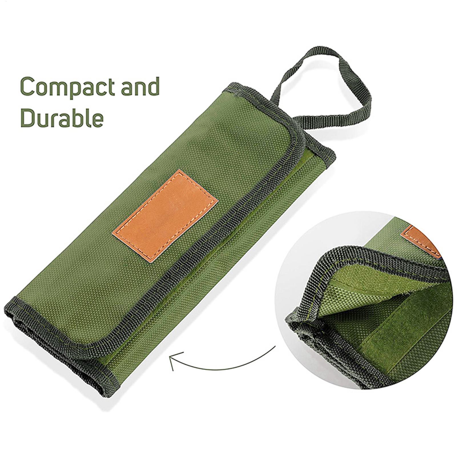 Camping Tableware Roll Bag Cam - огляд і ціна Camping Cooking Utensil Bag